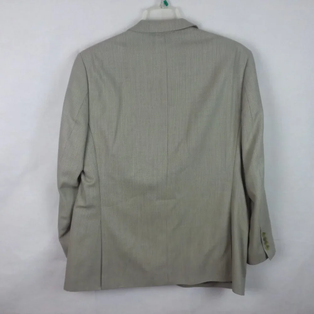 Pronto Uomo Platinum Men's Blazer 46 Long Wool